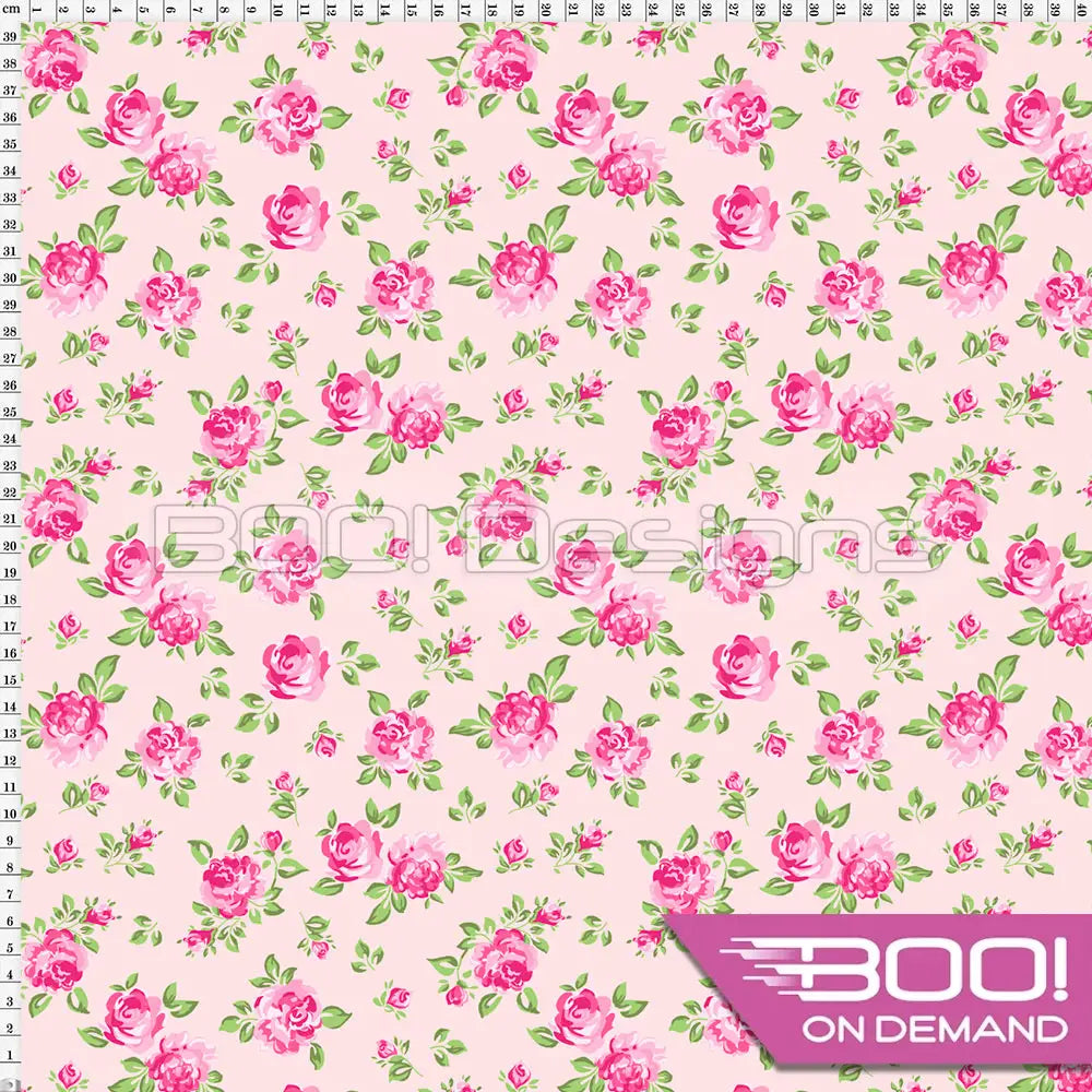 Spandex Cheshire Rose Pink Fabric