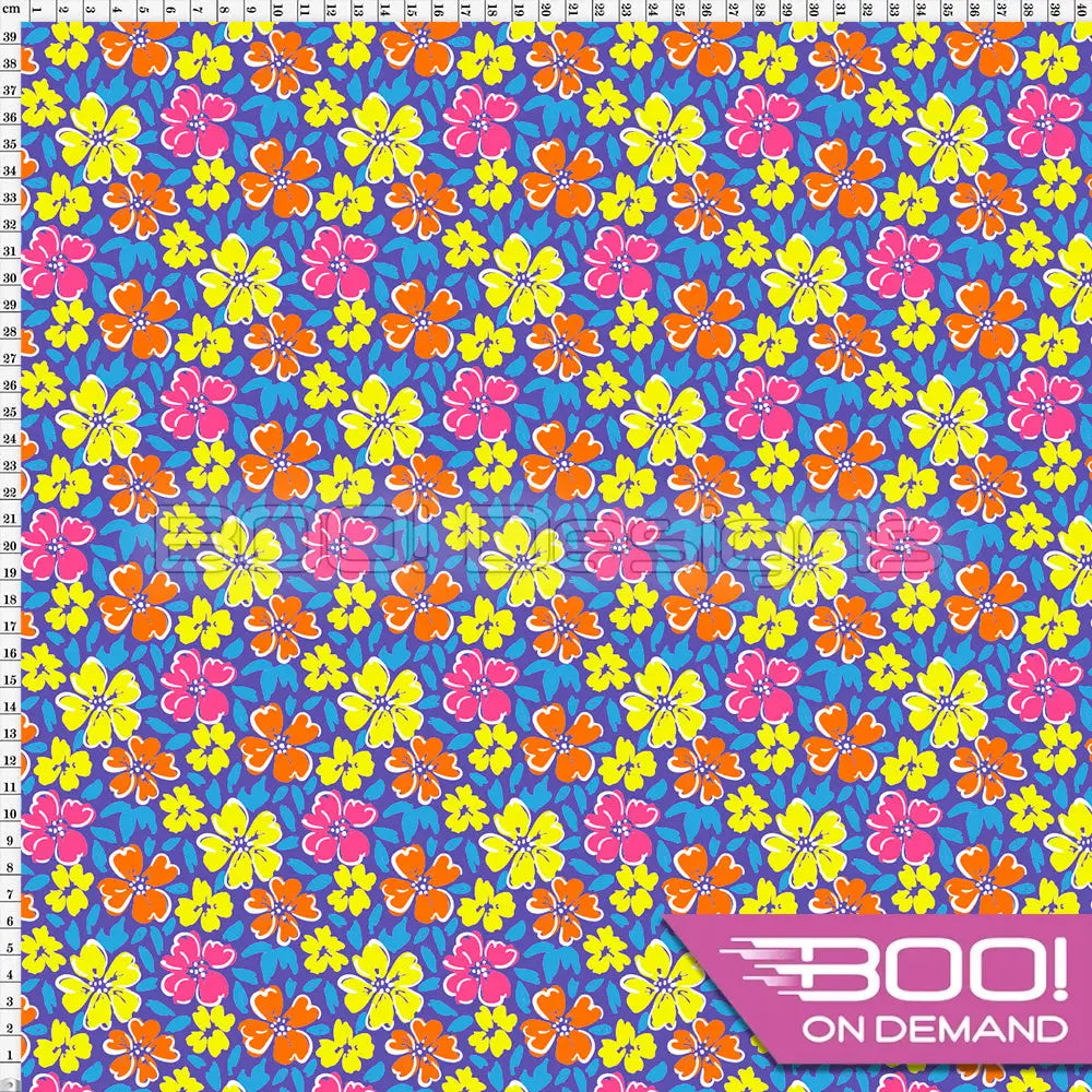 Spandex Chick Purple Fabric