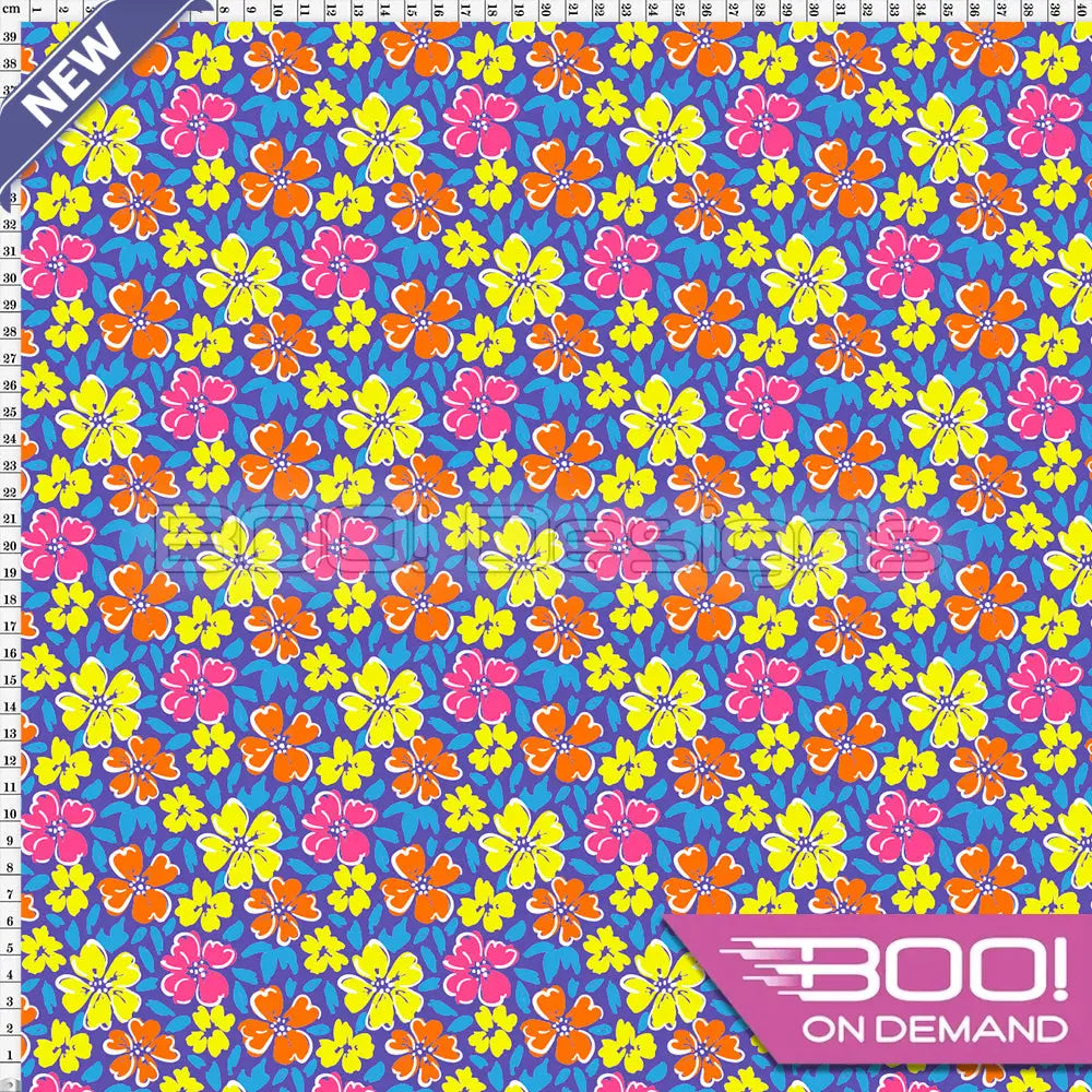 Spandex Chick Purple Fabric