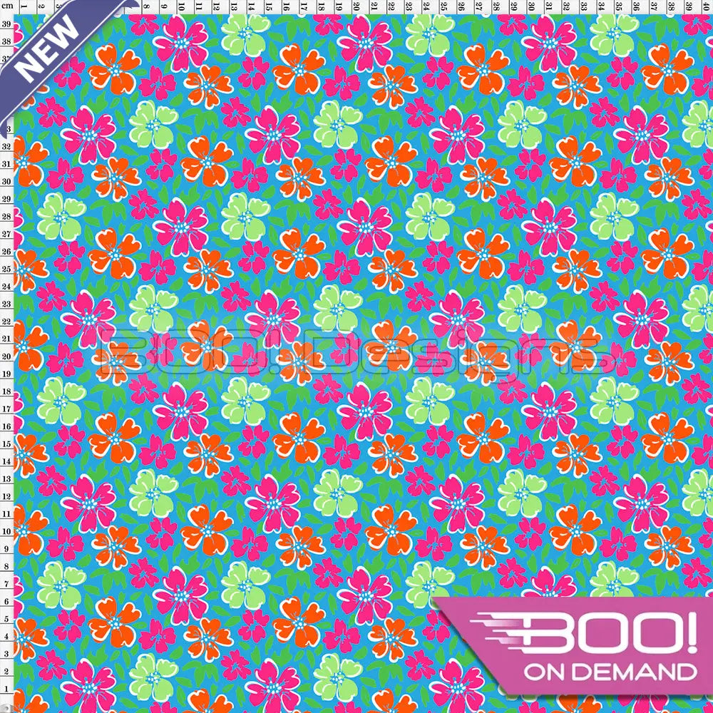 Spandex Chick Turq Fabric