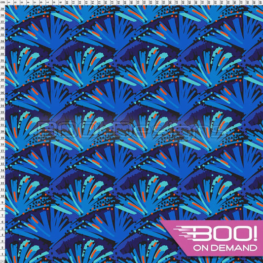 Spandex Chill Blue Fabric