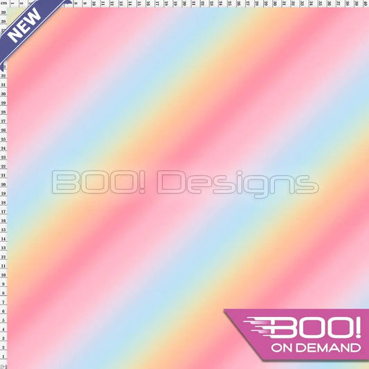 Spandex Cirrus Bias Pastel - Fabric
