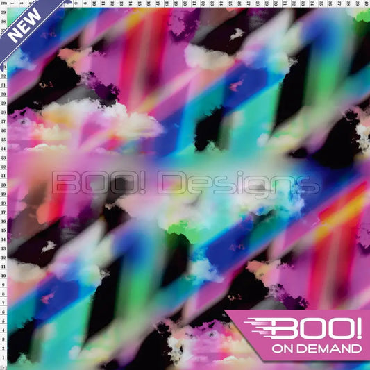 Spandex Cloudbo Black - Fabric