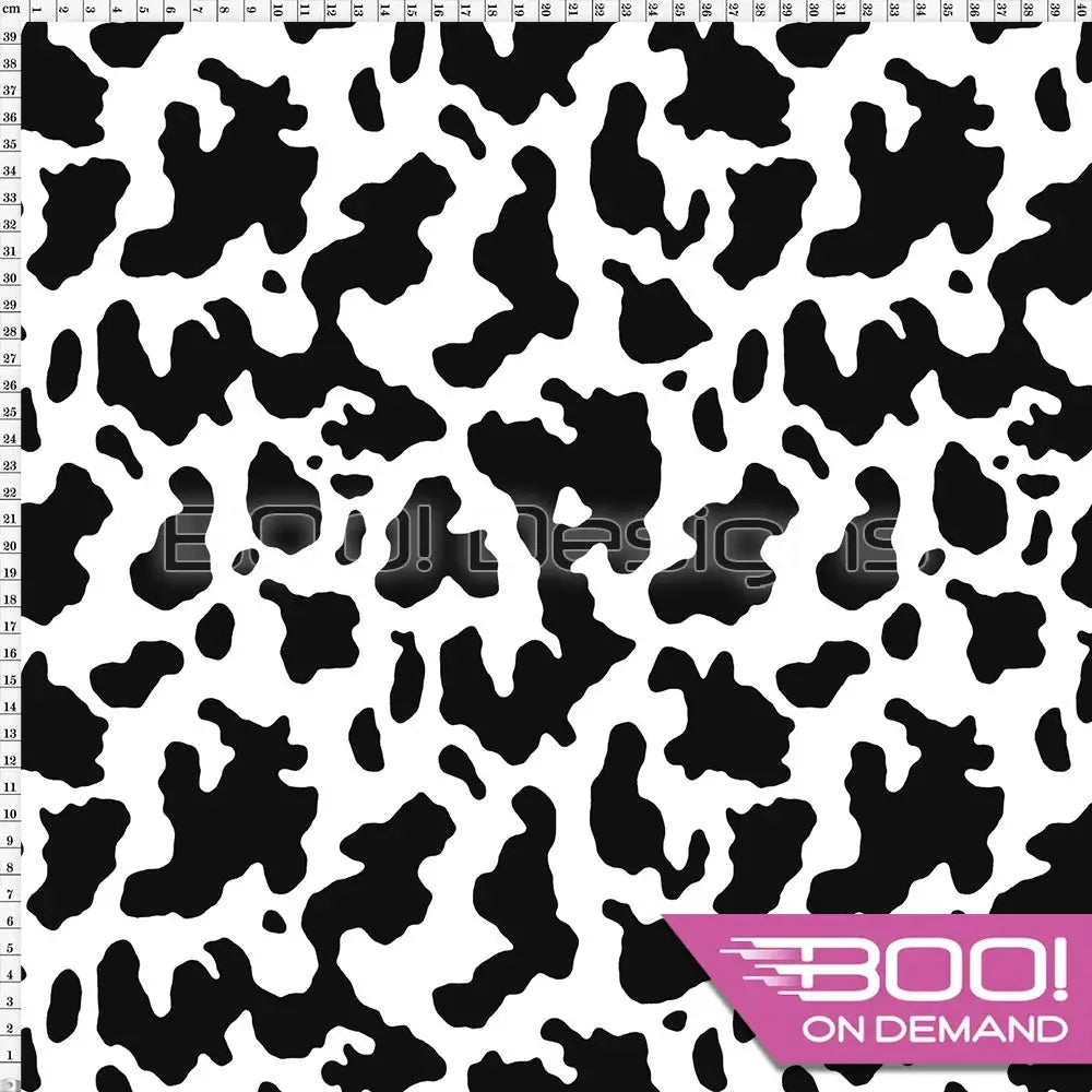 Spandex Cow Print Fabric
