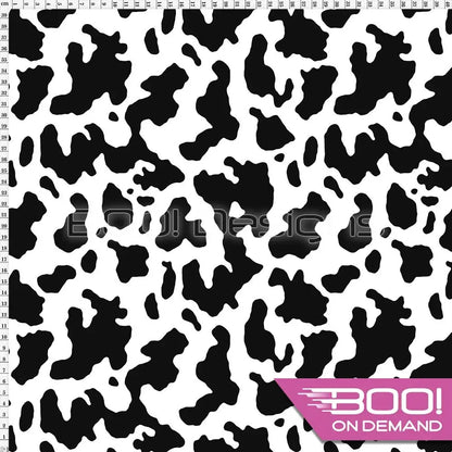 Spandex Cow Print Fabric
