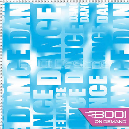 Spandex Dance Aqua Fabric