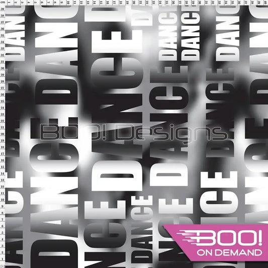Spandex Dance Black Fabric