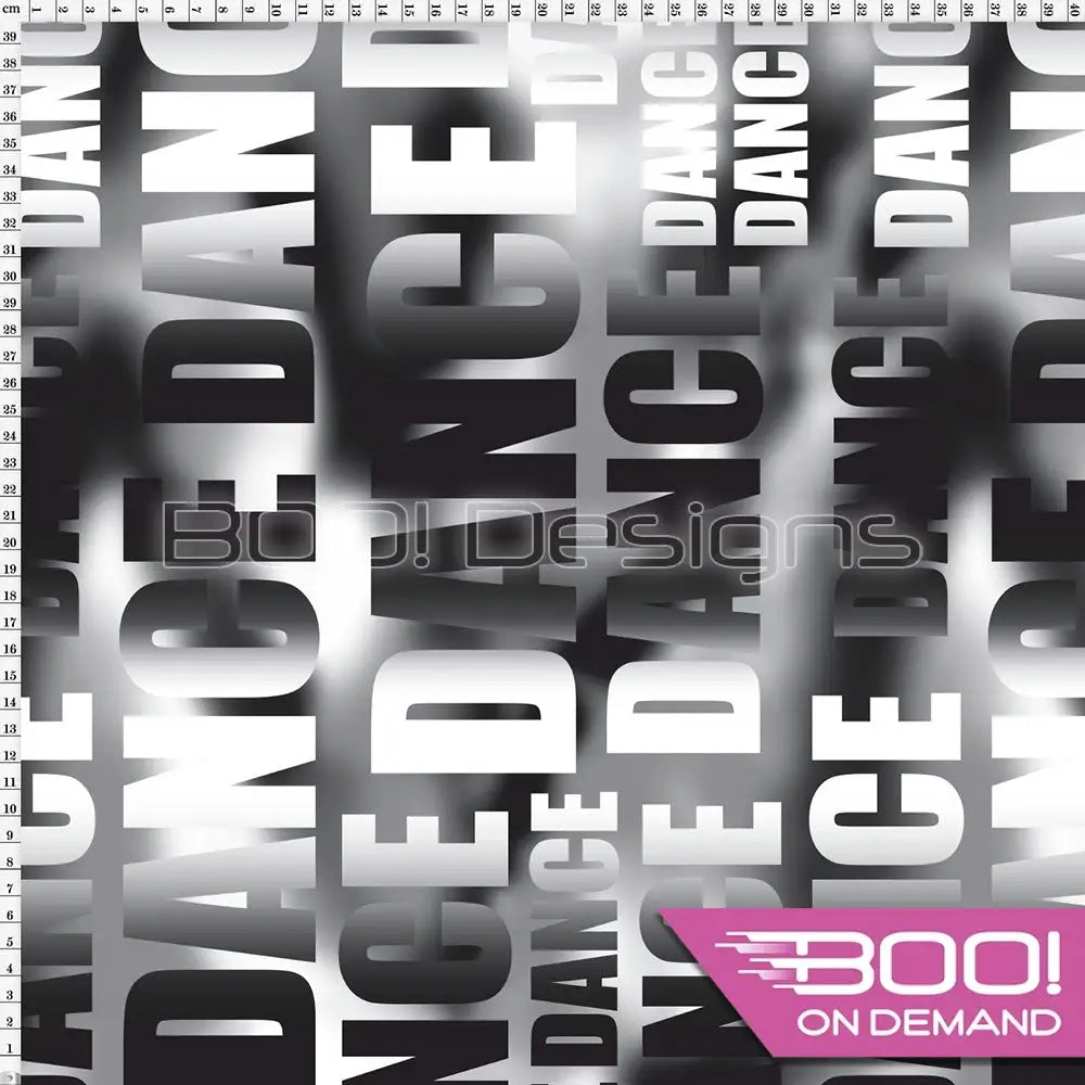 Spandex Dance Black Fabric