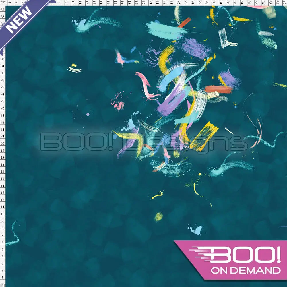 Spandex Deer Paint Jumbo Fabric