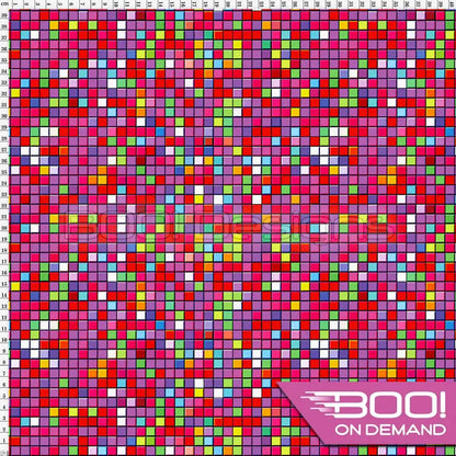 Spandex Dolly Mixture Pink Fabric