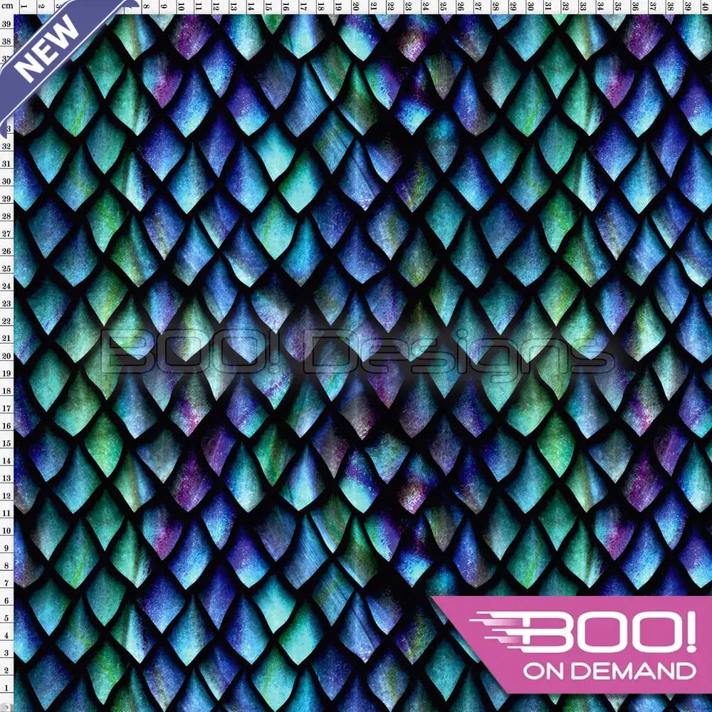 Spandex Dragon Scales Drogo - Fabric