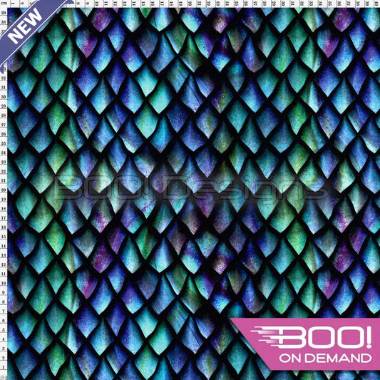 Spandex Dragon Scales Drogo - Fabric