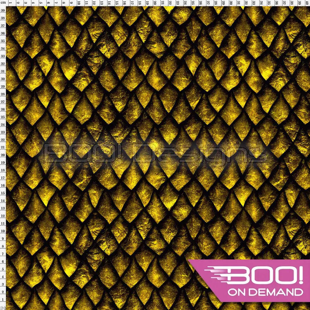 Spandex Dragon Scales Smaug - Fabric