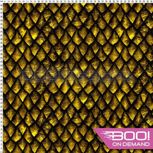 Spandex Dragon Scales Smaug - Fabric