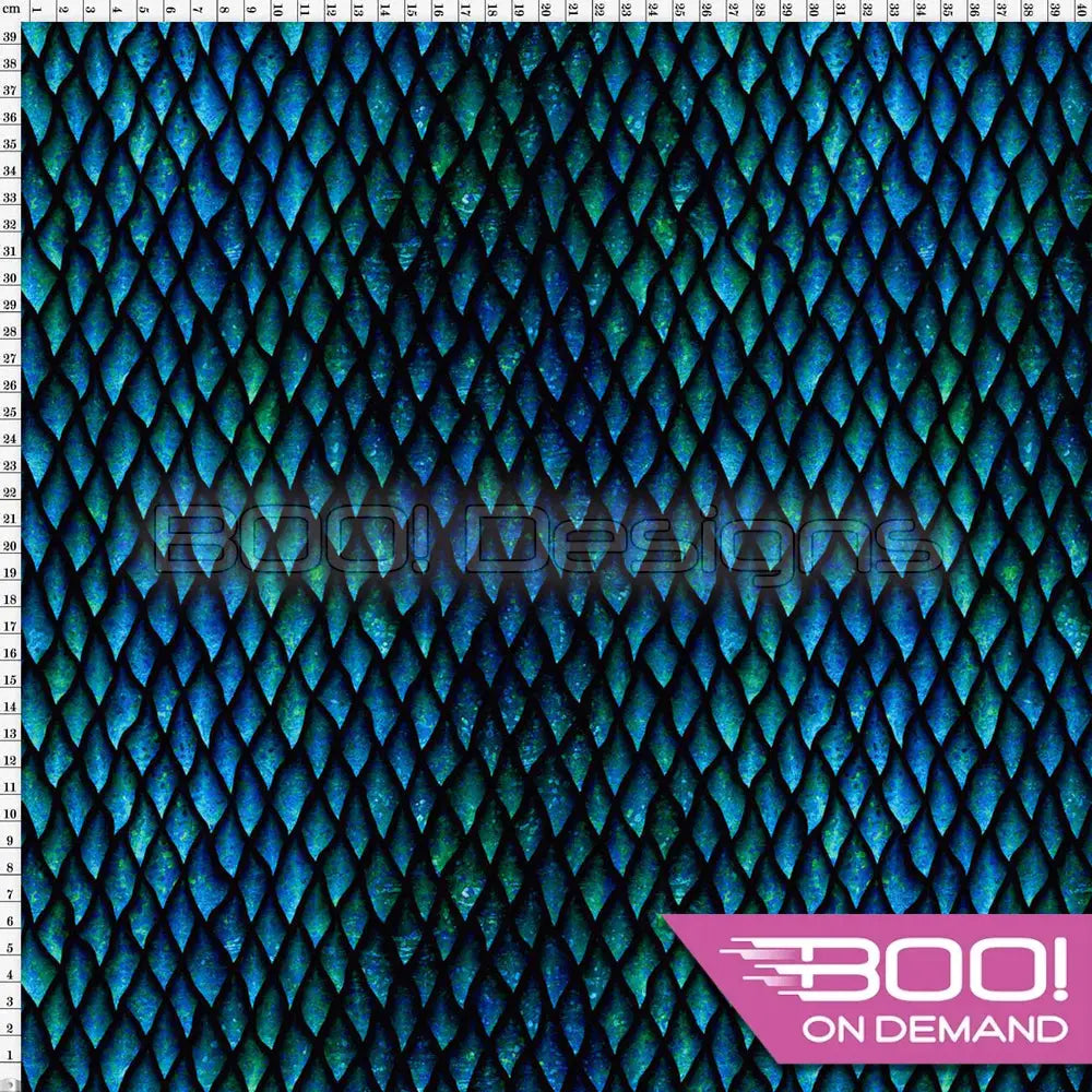 Spandex Dragon Scales Viserion - Fabric