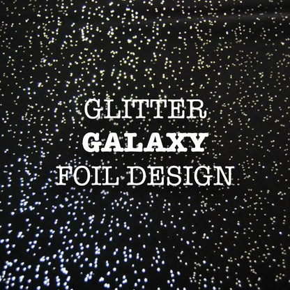 Spandex Fairy Bokeh Navy Fabric