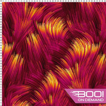 Spandex Fibres Wine Fabric