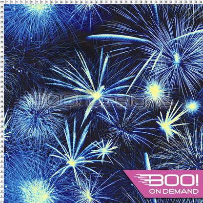 Spandex Fireworks Winter Fabric