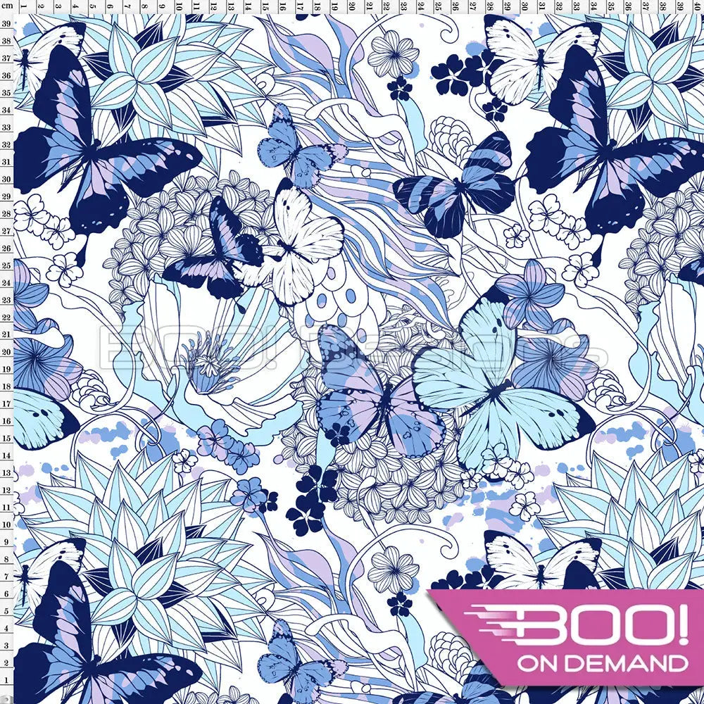Spandex Flutter Luna Fabric