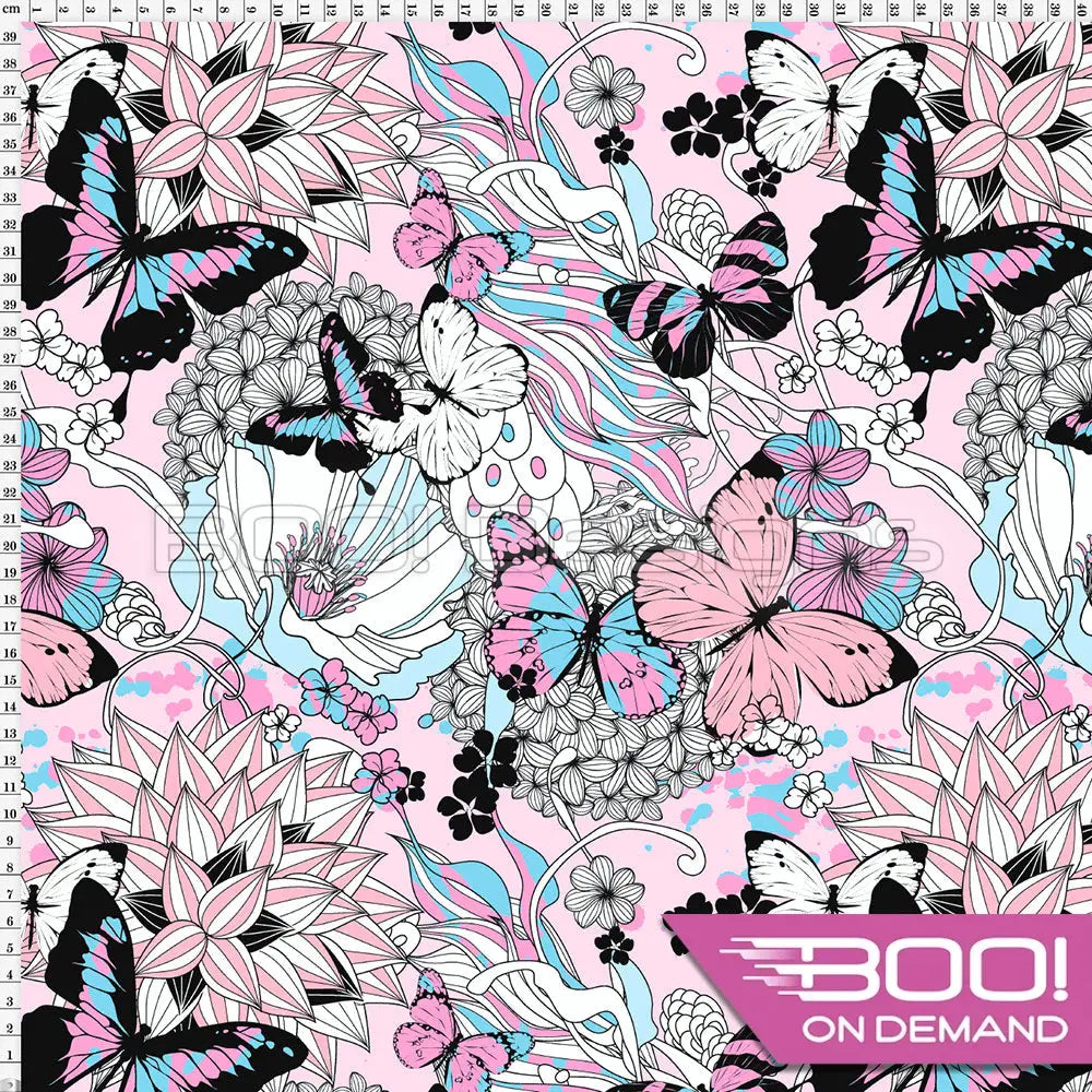 Spandex Flutter Olivia Fabric