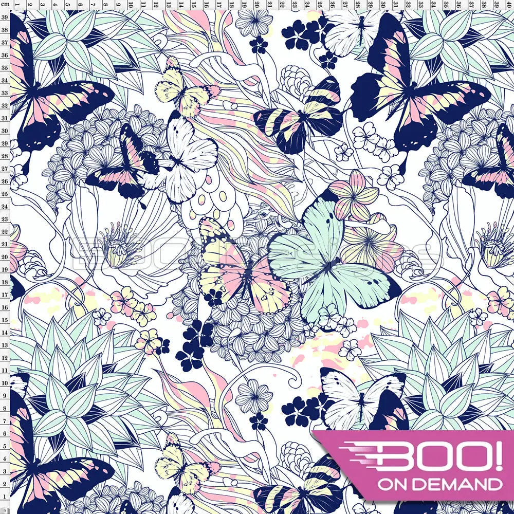 Spandex Flutter Simone Fabric