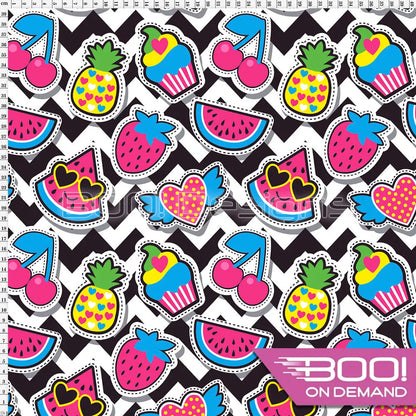 Spandex Fruity Fabric