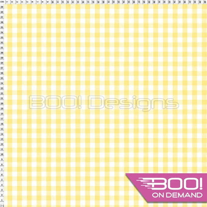 Spandex Gingham Haze Fabric