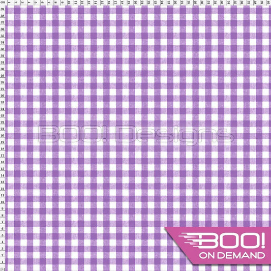 Spandex Gingham Heather Fabric
