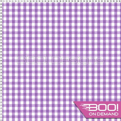 Spandex Gingham Heather Fabric