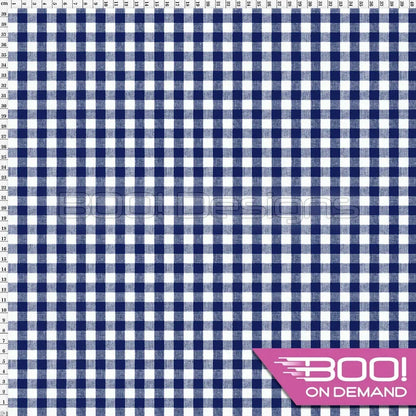 Spandex Gingham Moonlight Fabric