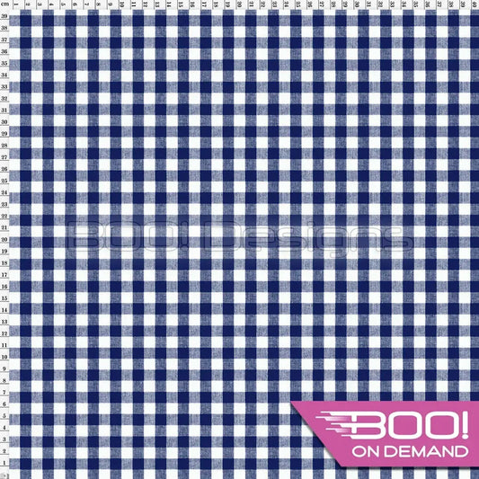 Spandex Gingham Moonlight Fabric