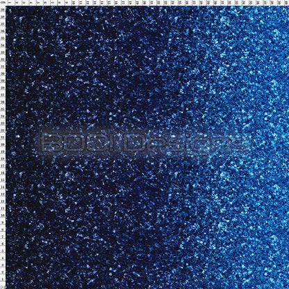 Spandex Glitz Ombre Blue Fabric