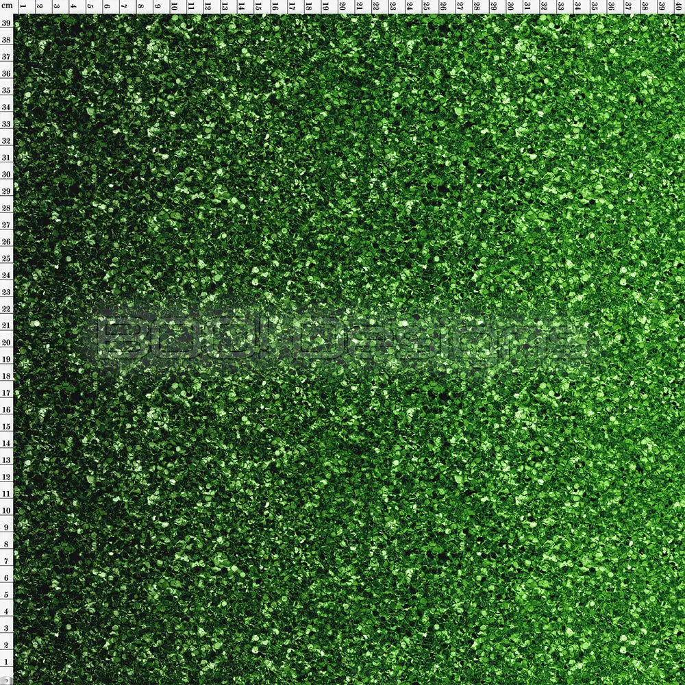 Spandex Glitz Ombre Green Fabric