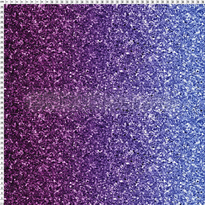 Spandex Glitz Ombre Purple Fabric