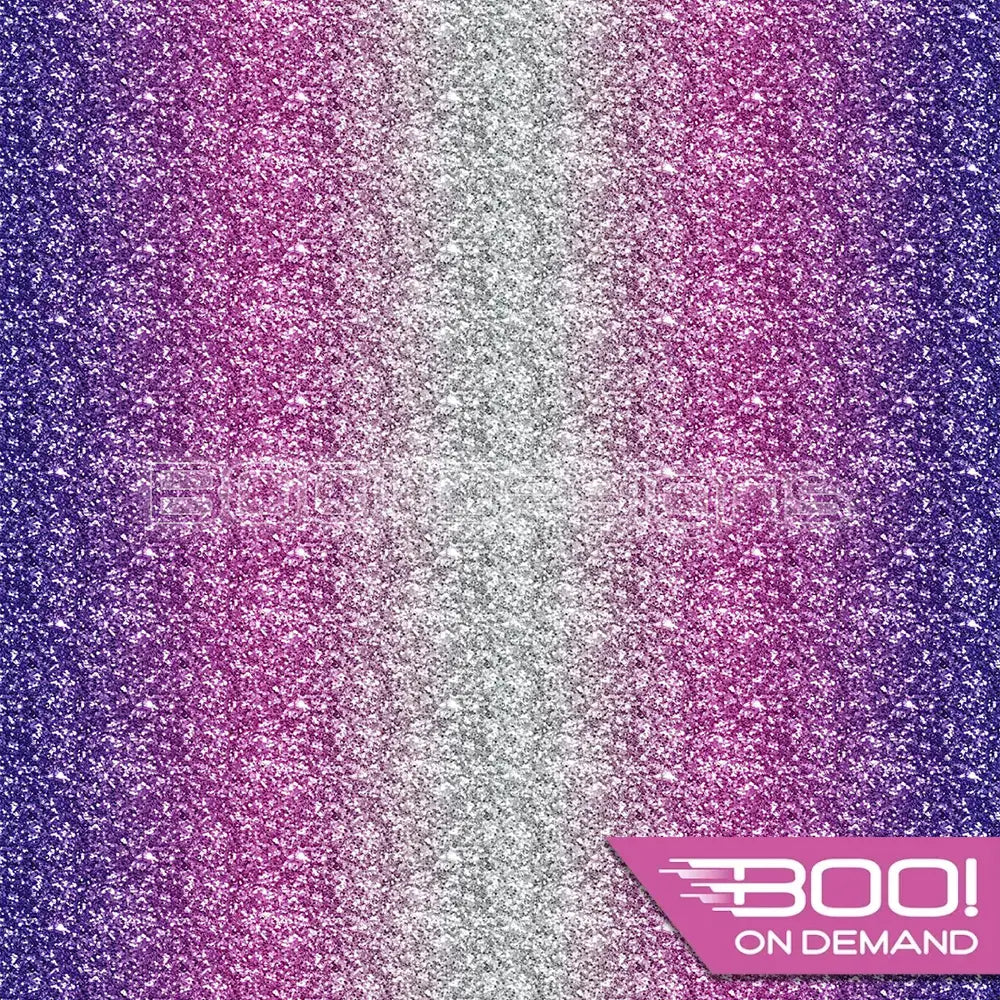 Spandex Glitz Ombre Purple Pink Fabric