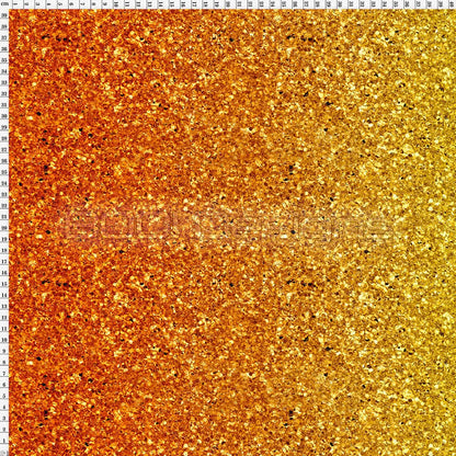 Spandex Glitz Ombre Yellow Fabric