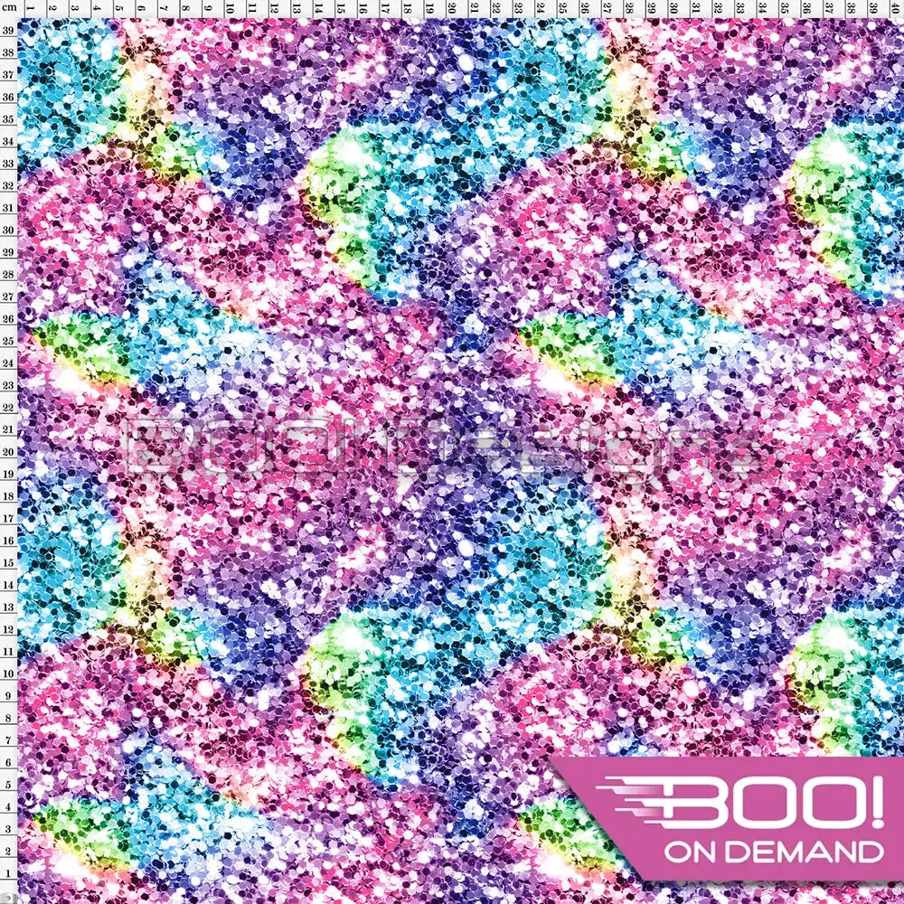 Spandex Glitz Pastel Fabric