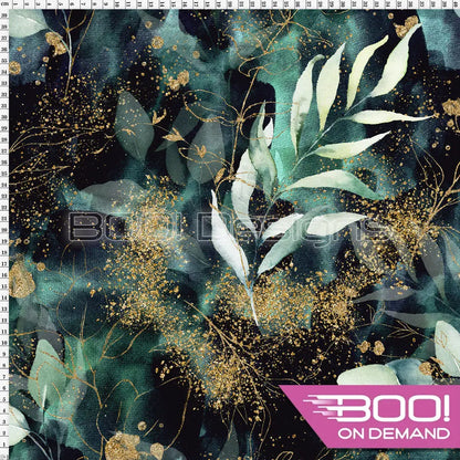 Spandex Golden Eucalypt Fabric