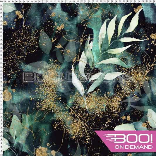 Spandex Golden Eucalypt Fabric