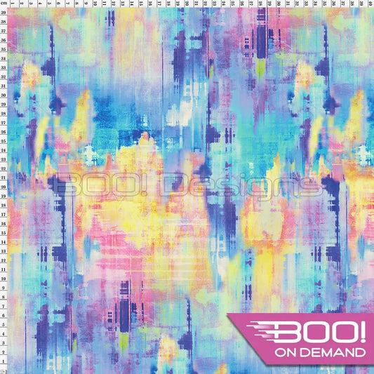 Spandex Grunge Pastel Fabric