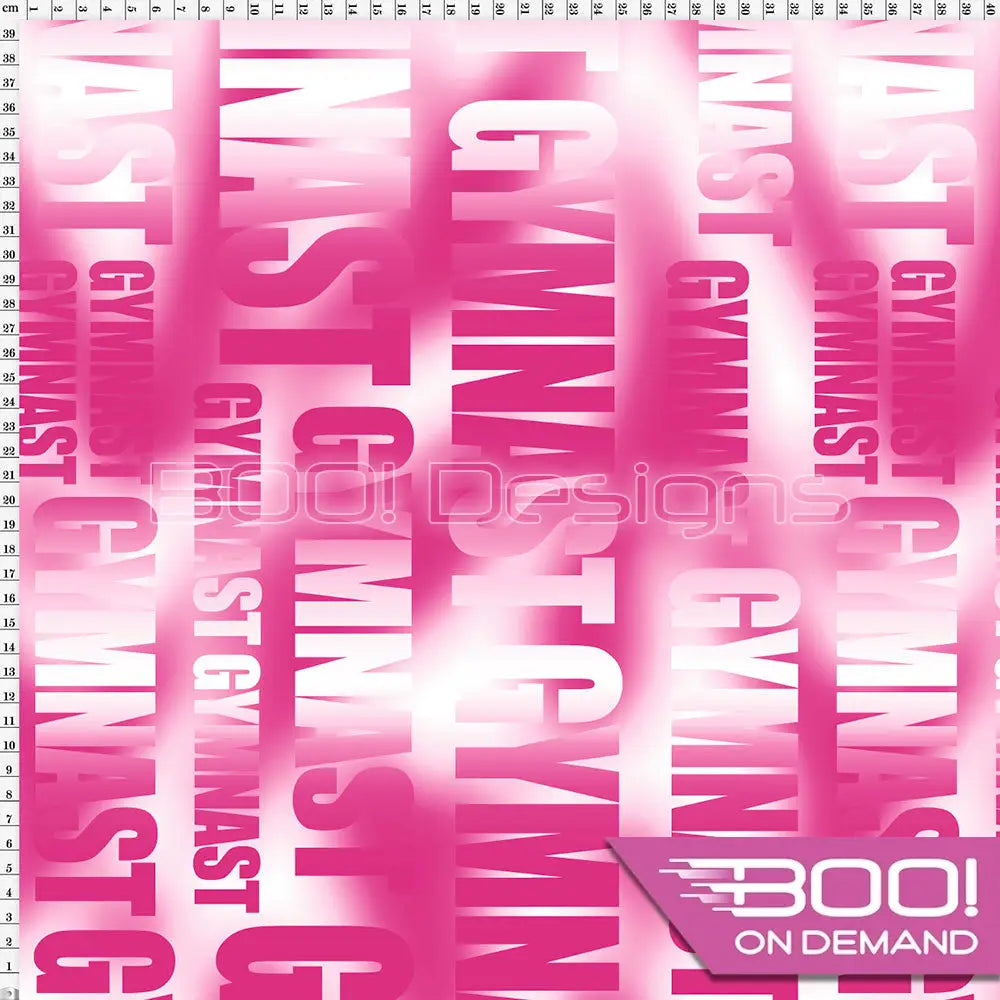 Spandex Gymnast Pink Fabric