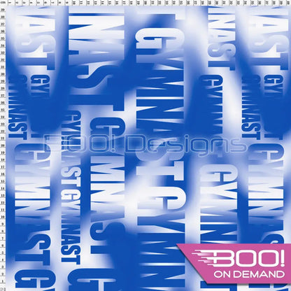Spandex Gymnast Royal Fabric