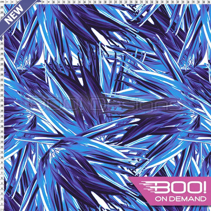 Spandex Havana Blue Fabric