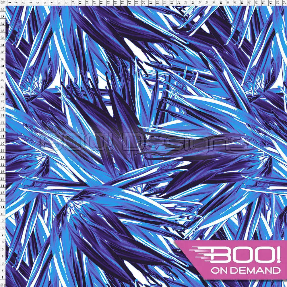 Spandex Havana Blue Fabric