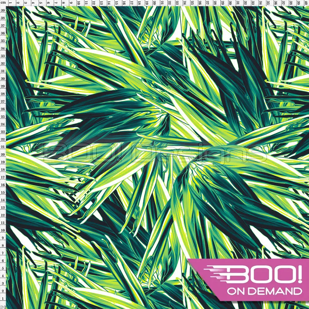 Spandex Havana Lime Fabric