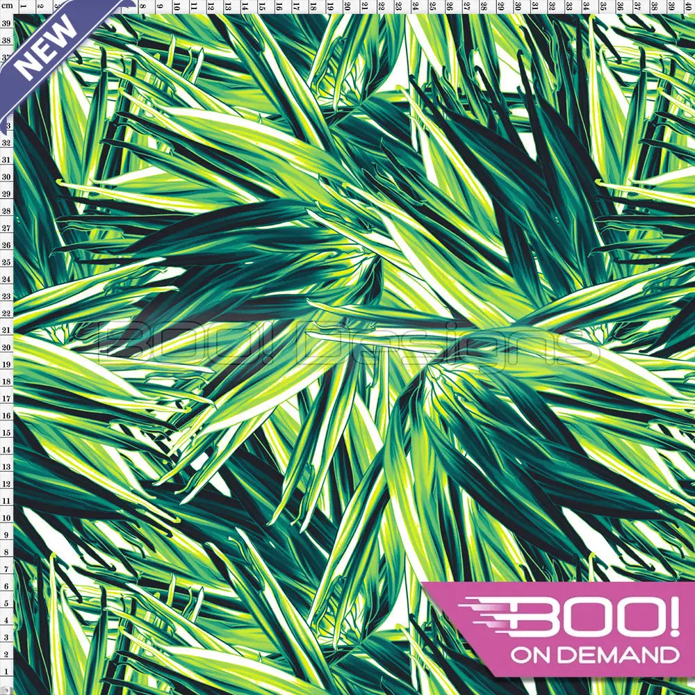 Spandex Havana Lime Fabric