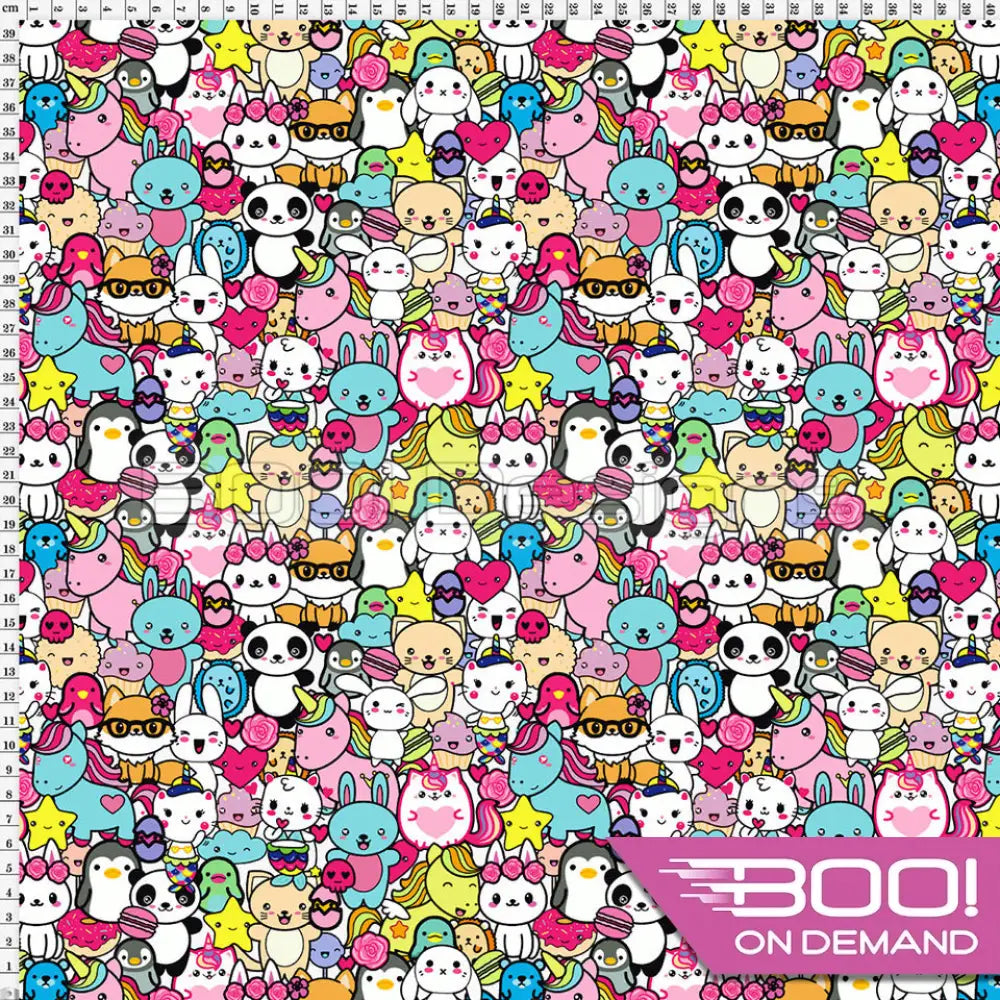 Spandex Hello Poppy Fabric