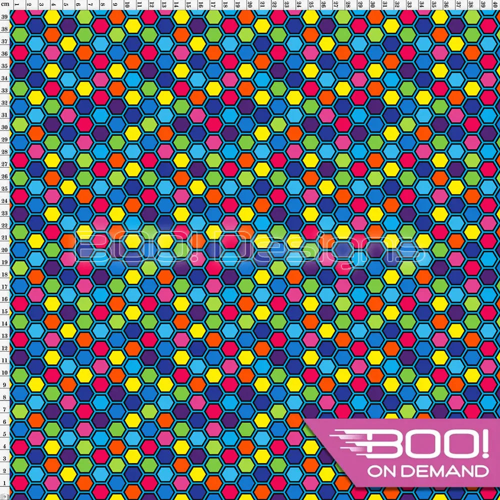 Spandex Hexagrid Fabric