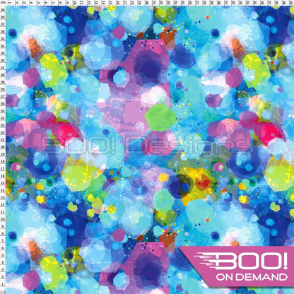 Spandex Hexy Splat Fabric