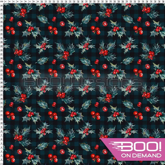Spandex Holly Fabric